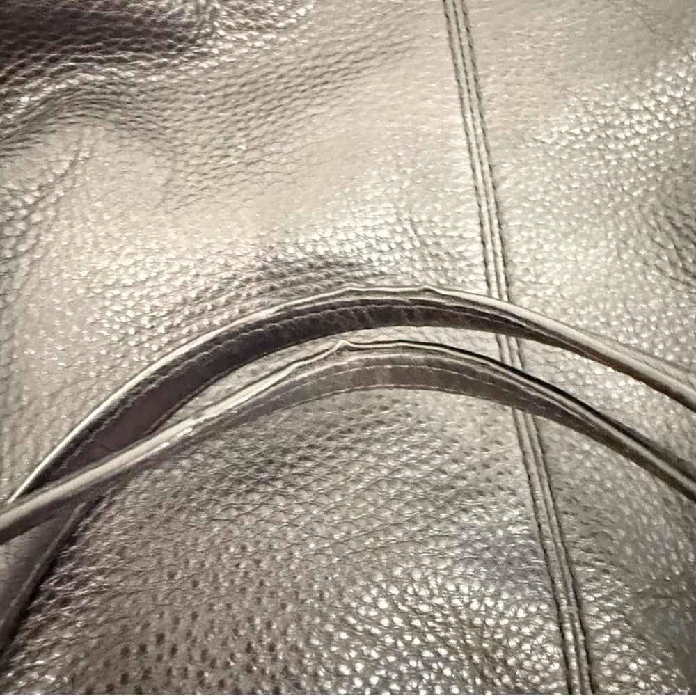 Coach Lexy Black Pebbled Leather Purse Shoulder Bag Hobo Tote F23511 - Picture 15 of 15